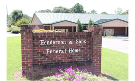 henderson & sons funeral home rome ga|henderson website.